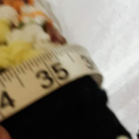 Colorful Hand-Crocheted Granny Square Blanket Multicolored Squares on Black Back - Picture 8 of 8